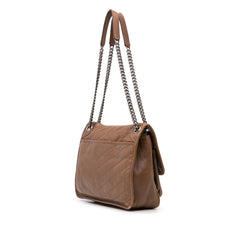 Medium Crinkled Calfskin Niki Bag
