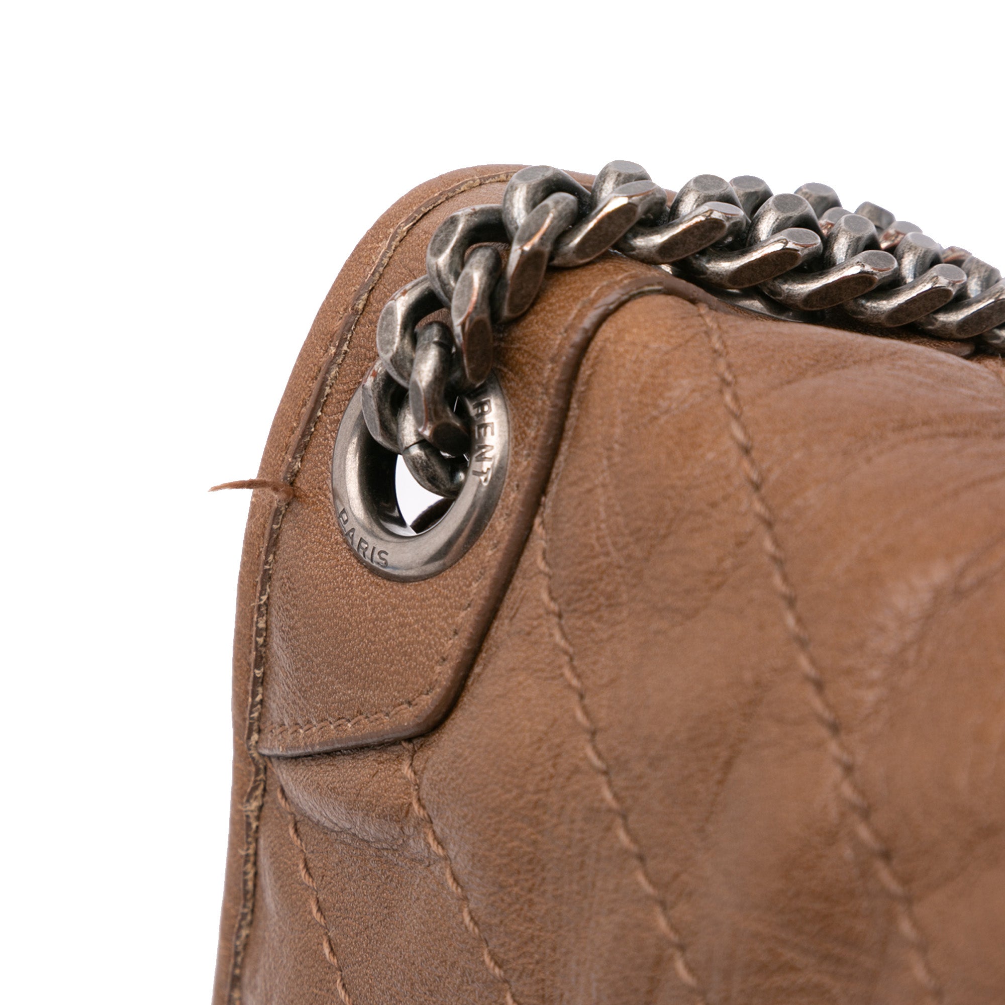 Medium Crinkled Calfskin Niki Bag