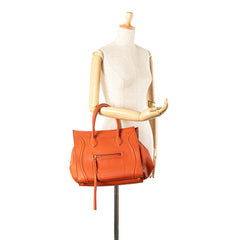 Medium Leather Phantom Luggage Tote