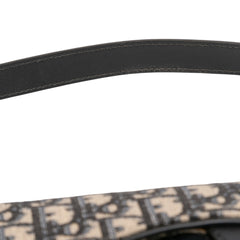 Oblique Canvas Saddle Bag