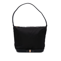 Nylon Vara Bow Shoulder Bag