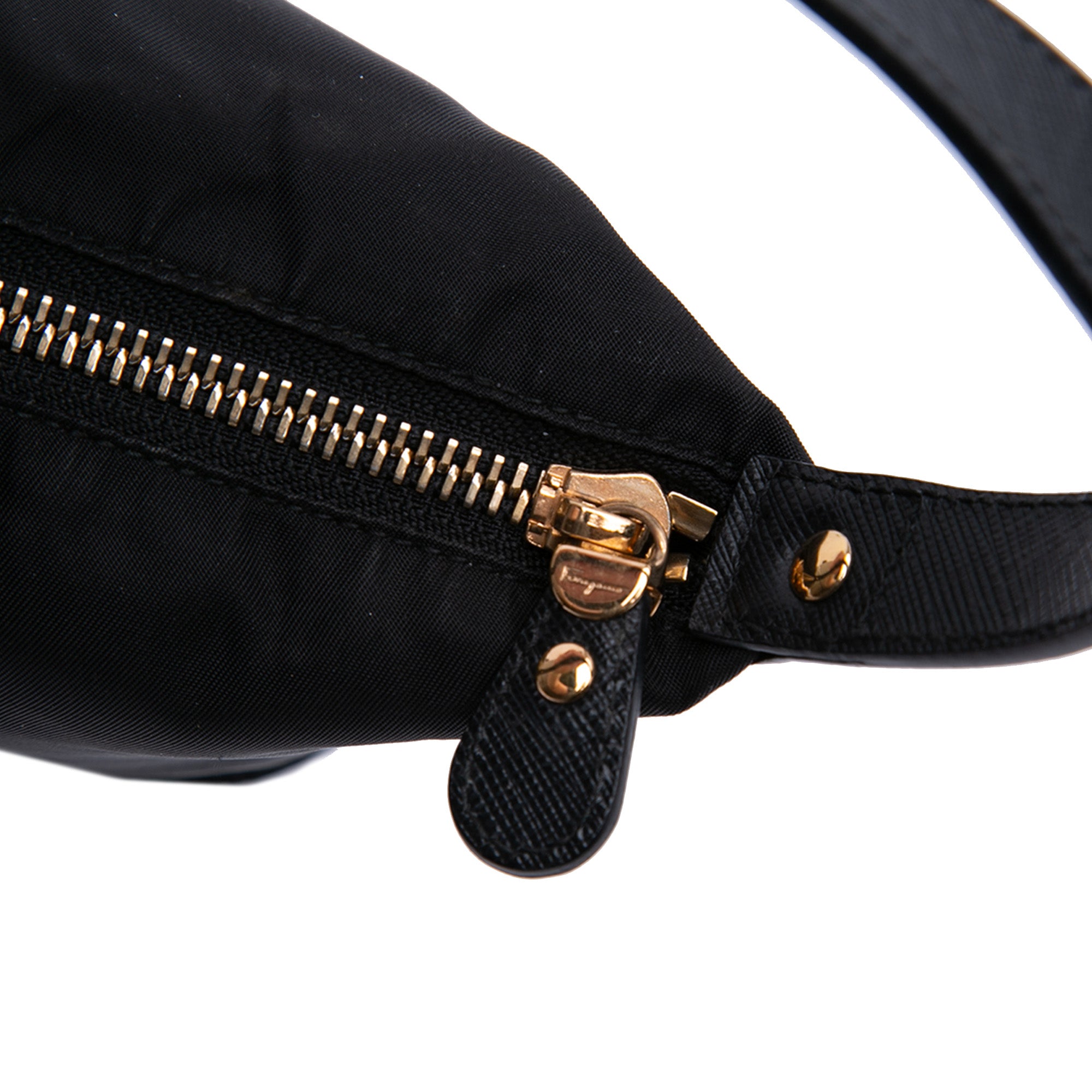 Nylon Vara Bow Shoulder Bag
