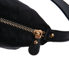 Nylon Vara Bow Shoulder Bag