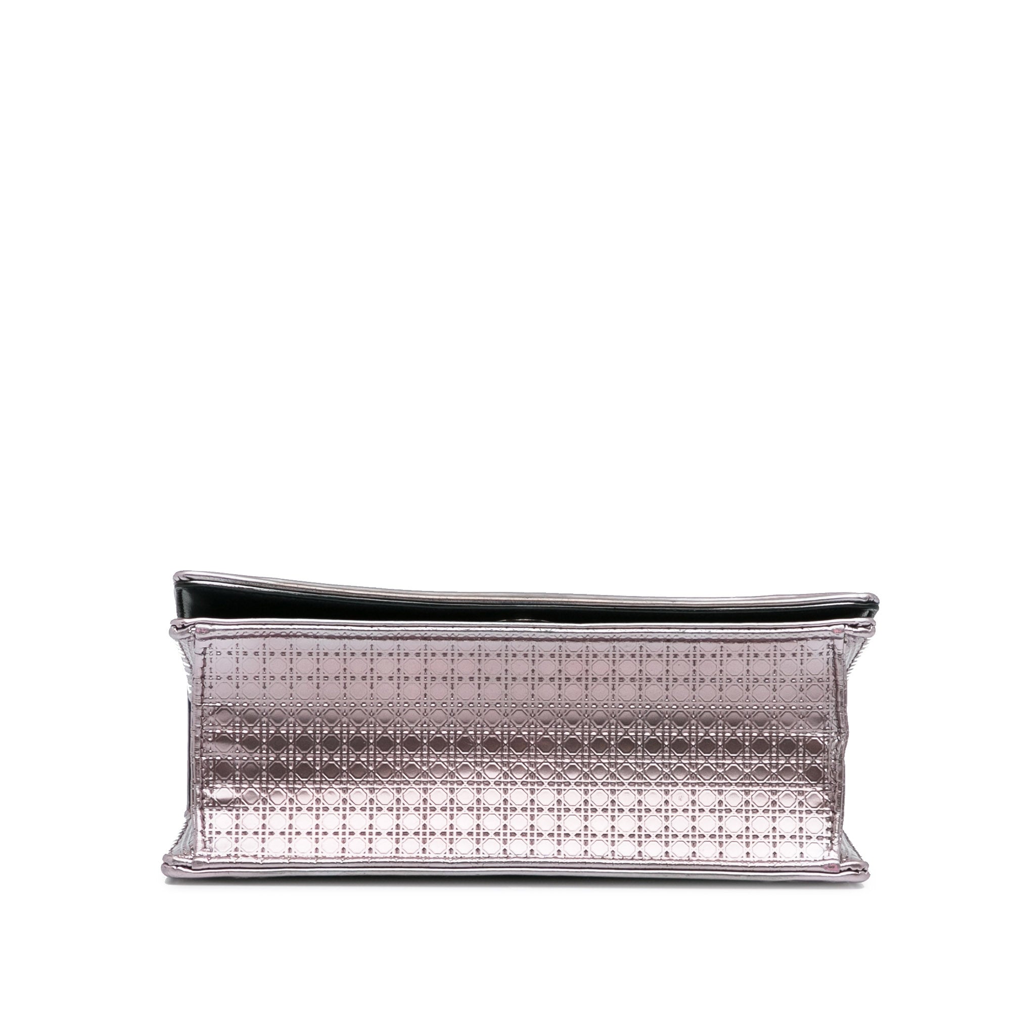 Patent Microcannage Diorama Crossbody Bag