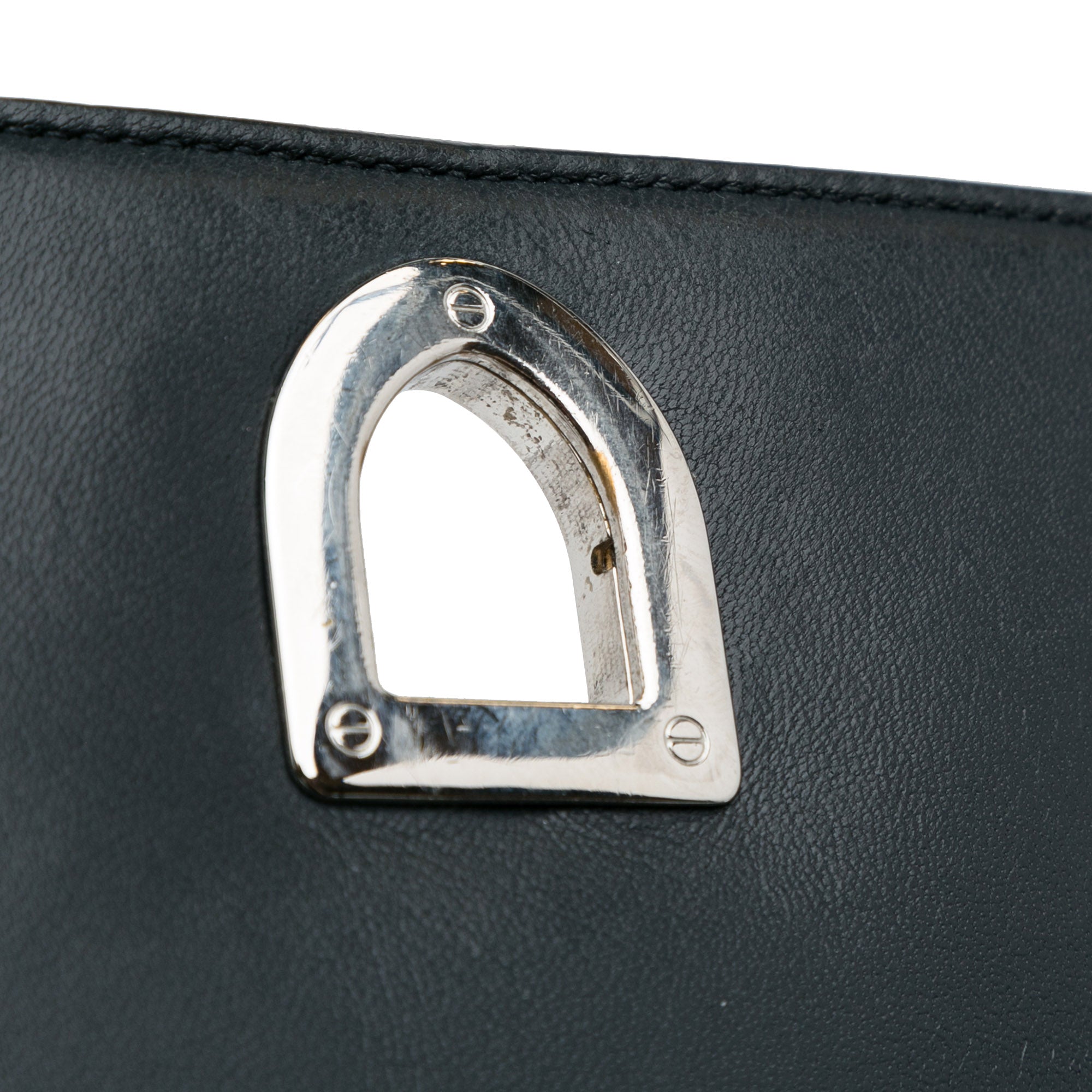 Patent Microcannage Diorama Crossbody Bag