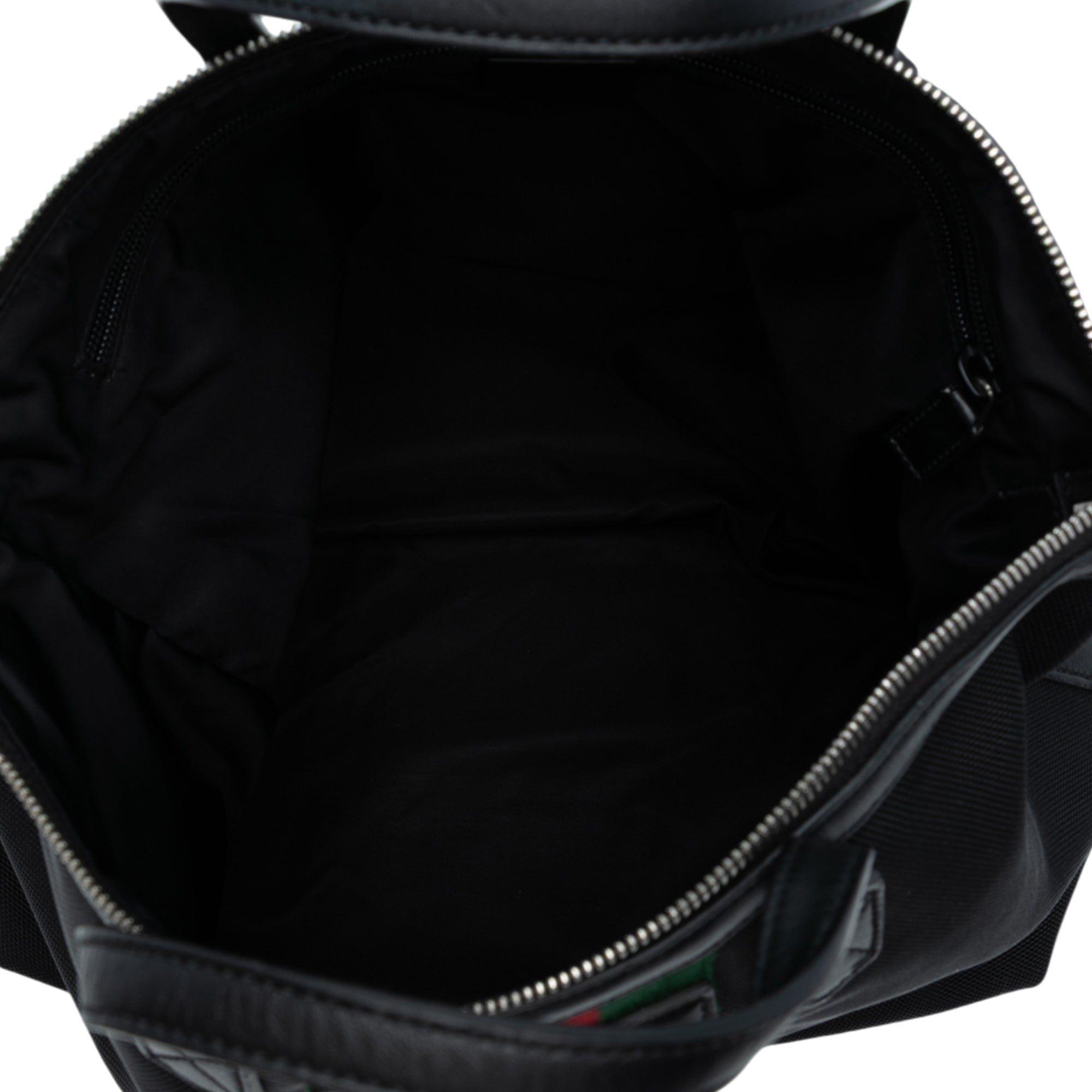 Canvas Techno Web Vertical Zip Tote