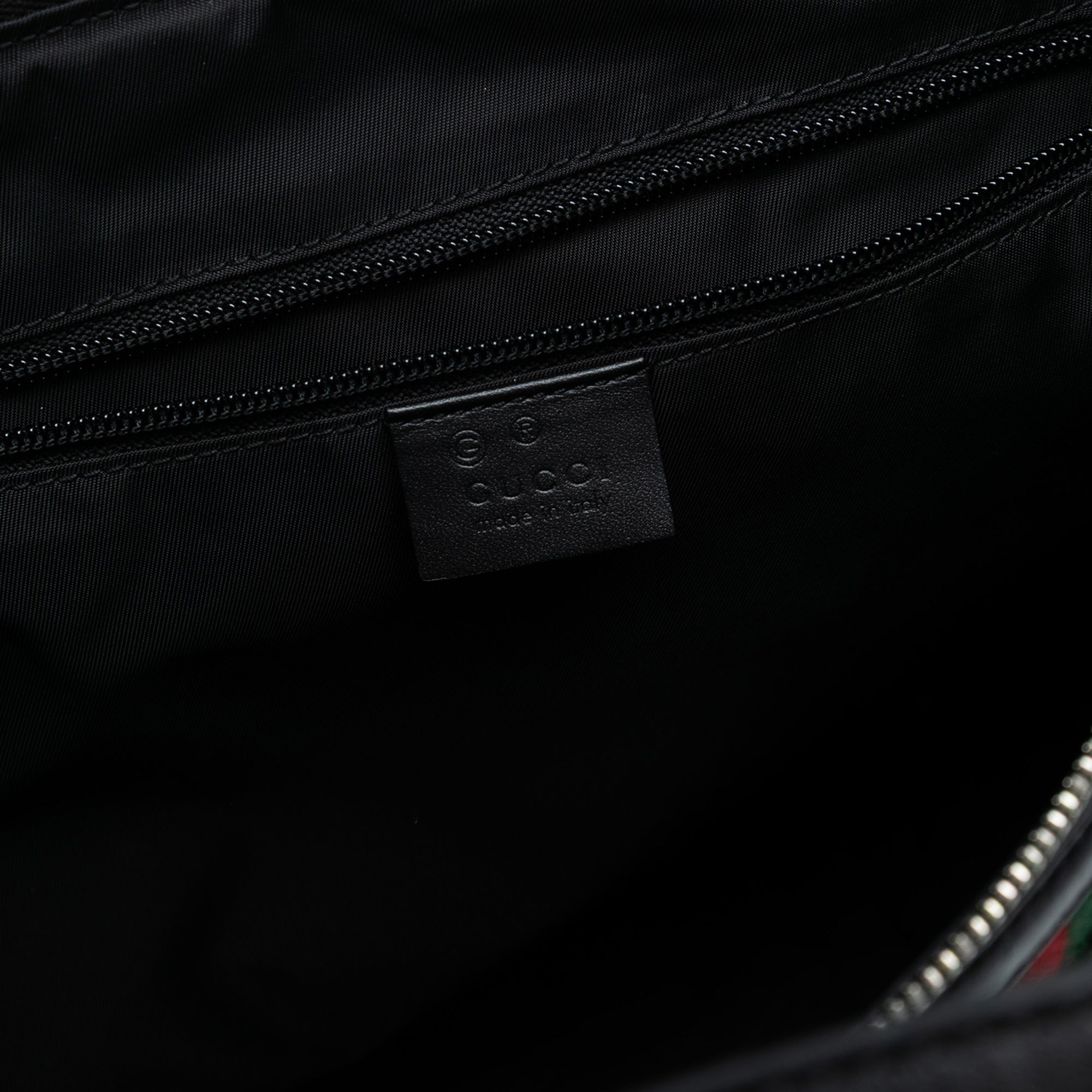 Canvas Techno Web Vertical Zip Tote