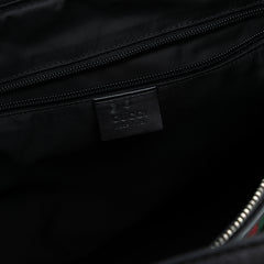 Canvas Techno Web Vertical Zip Tote