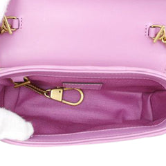 Super Mini GG Marmont Matelasse GG Canvas Flap Crossbody