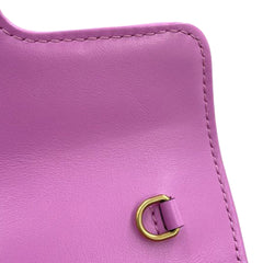 Super Mini GG Marmont Matelasse GG Canvas Flap Crossbody