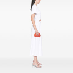 C Macadam Suede Pouch