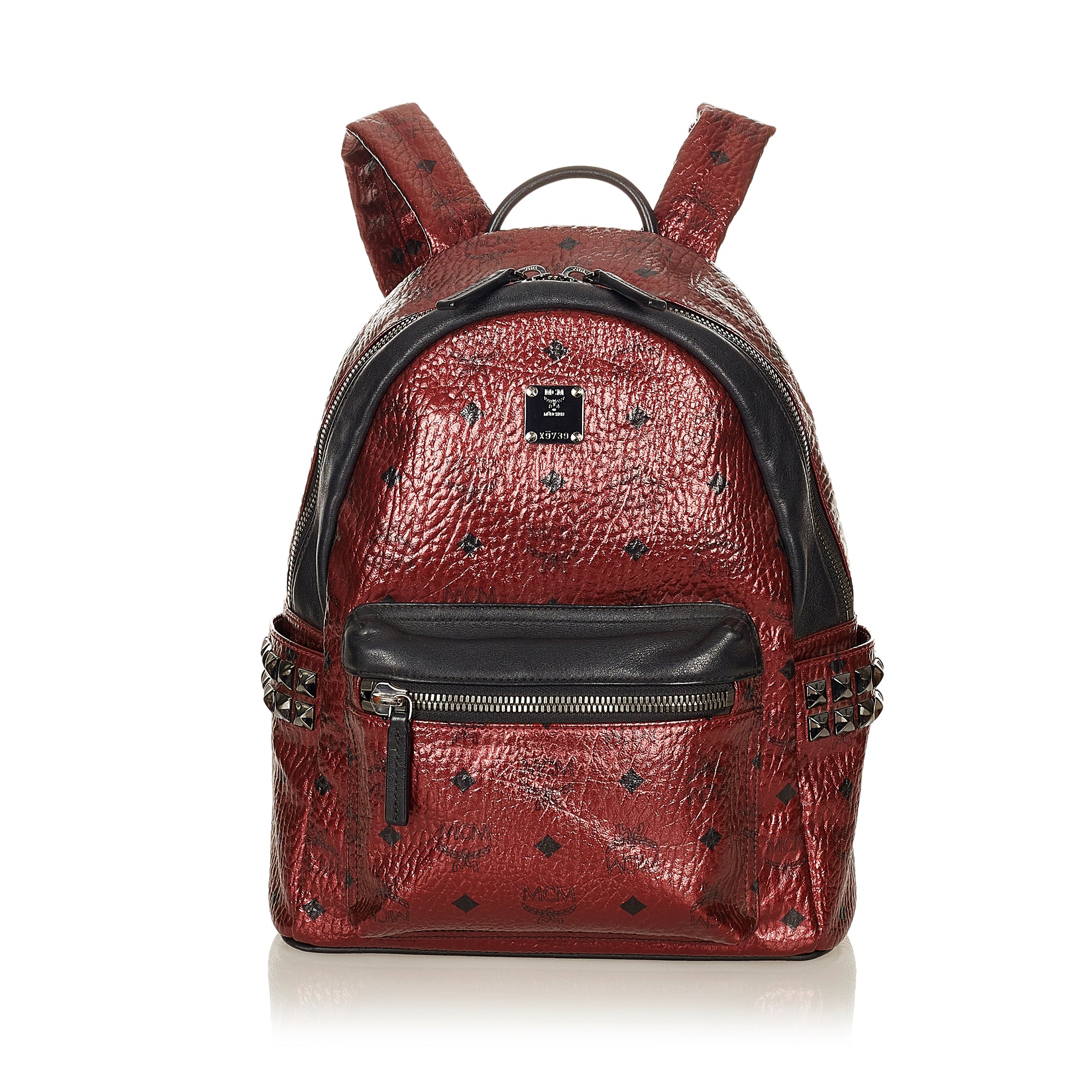 Mini Visetos Leather Backpack_0