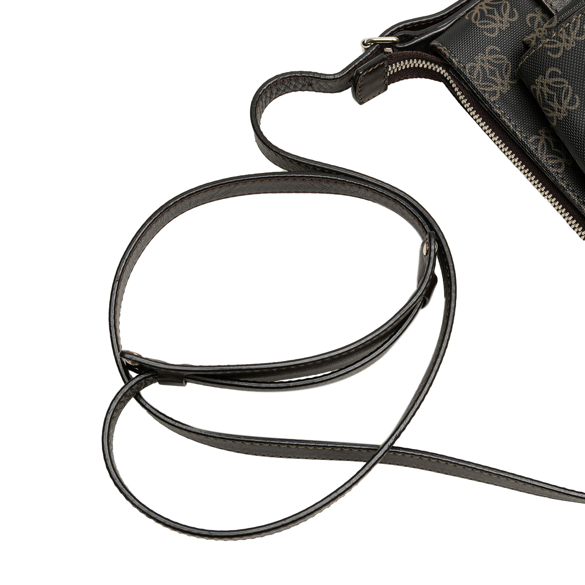 Anagram Coated Canvas Crossbody