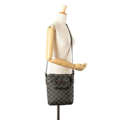 Anagram Coated Canvas Crossbody