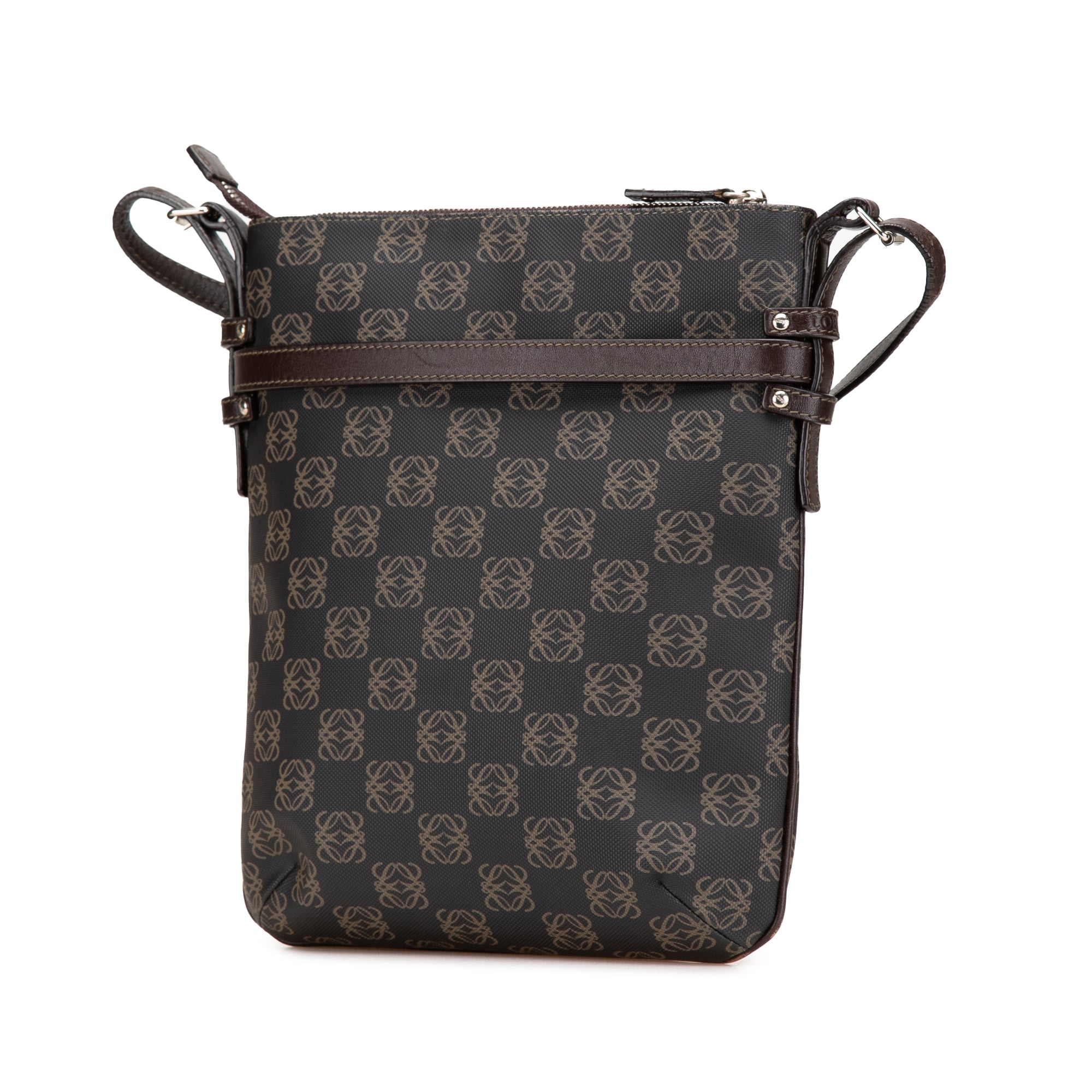 Anagram Coated Canvas Crossbody