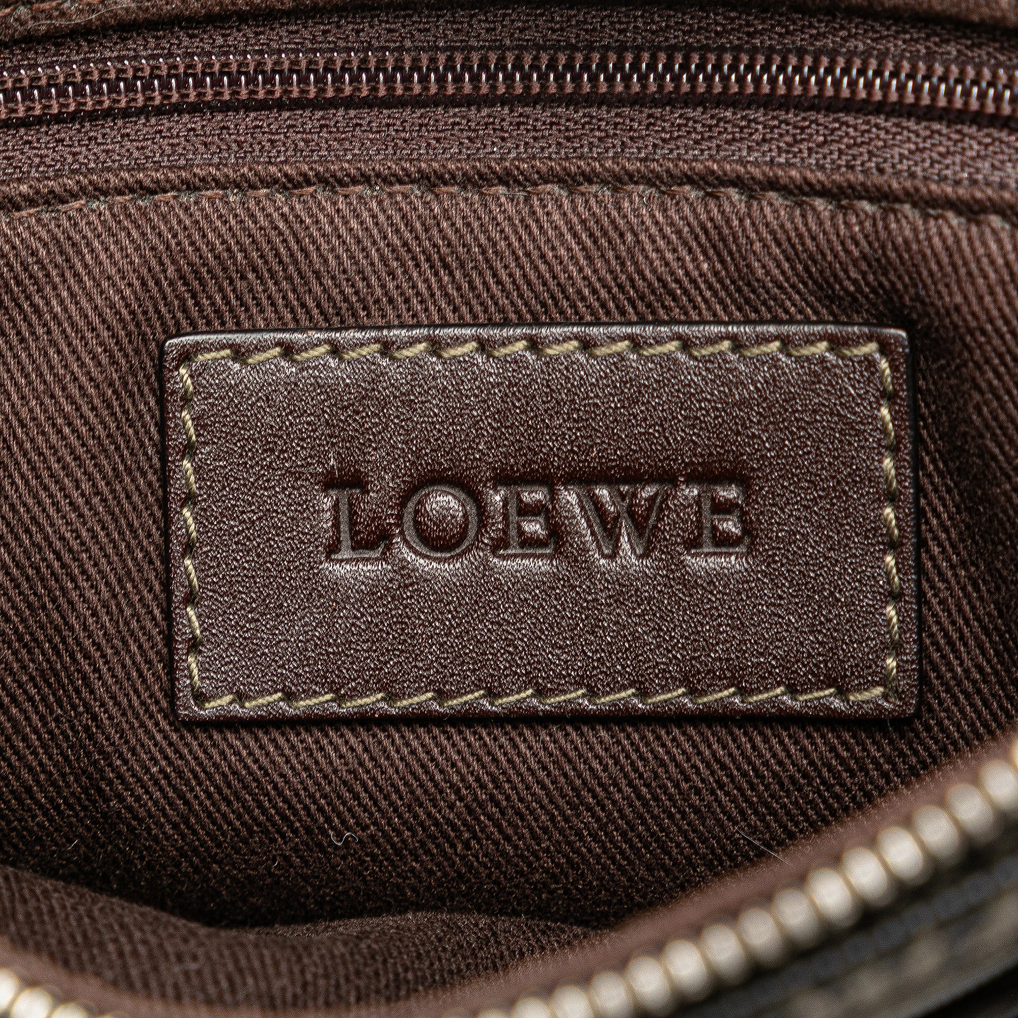 Anagram Coated Canvas Crossbody