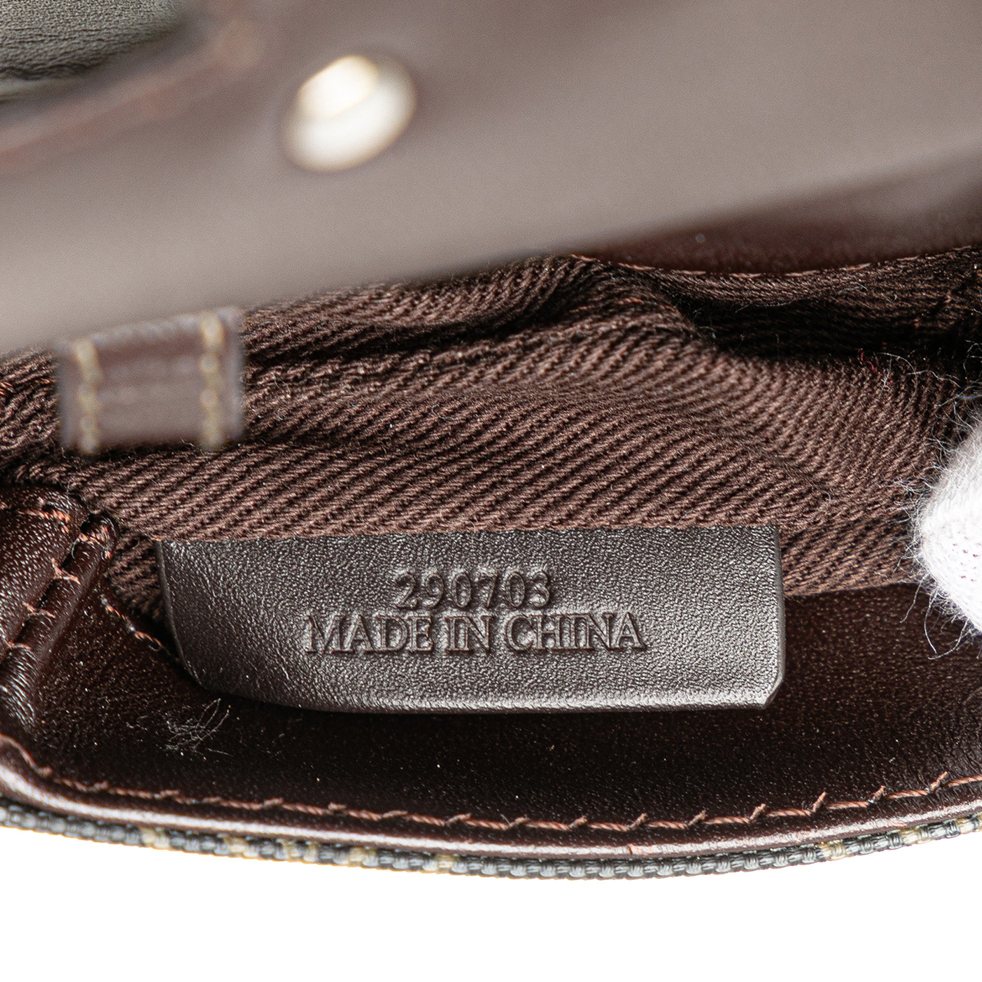 Anagram Coated Canvas Crossbody