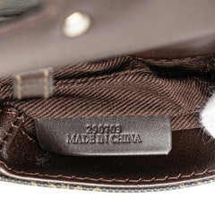 Anagram Coated Canvas Crossbody