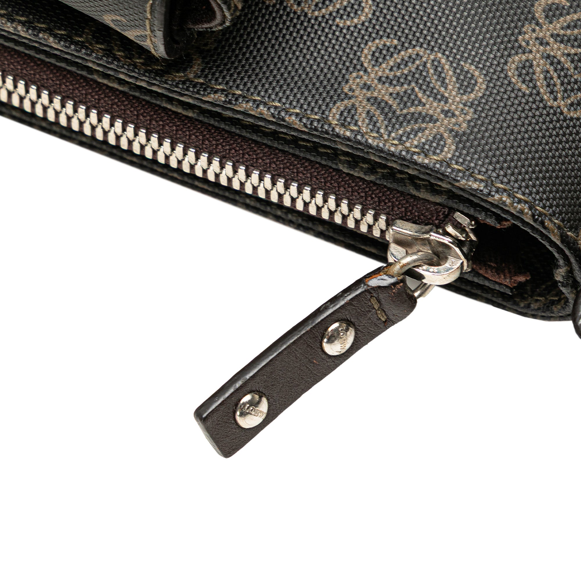Anagram Coated Canvas Crossbody