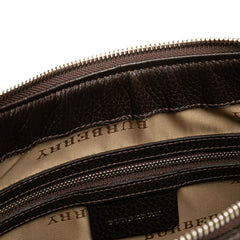 Nova Check Trimmed Canvas Shoulder Bag