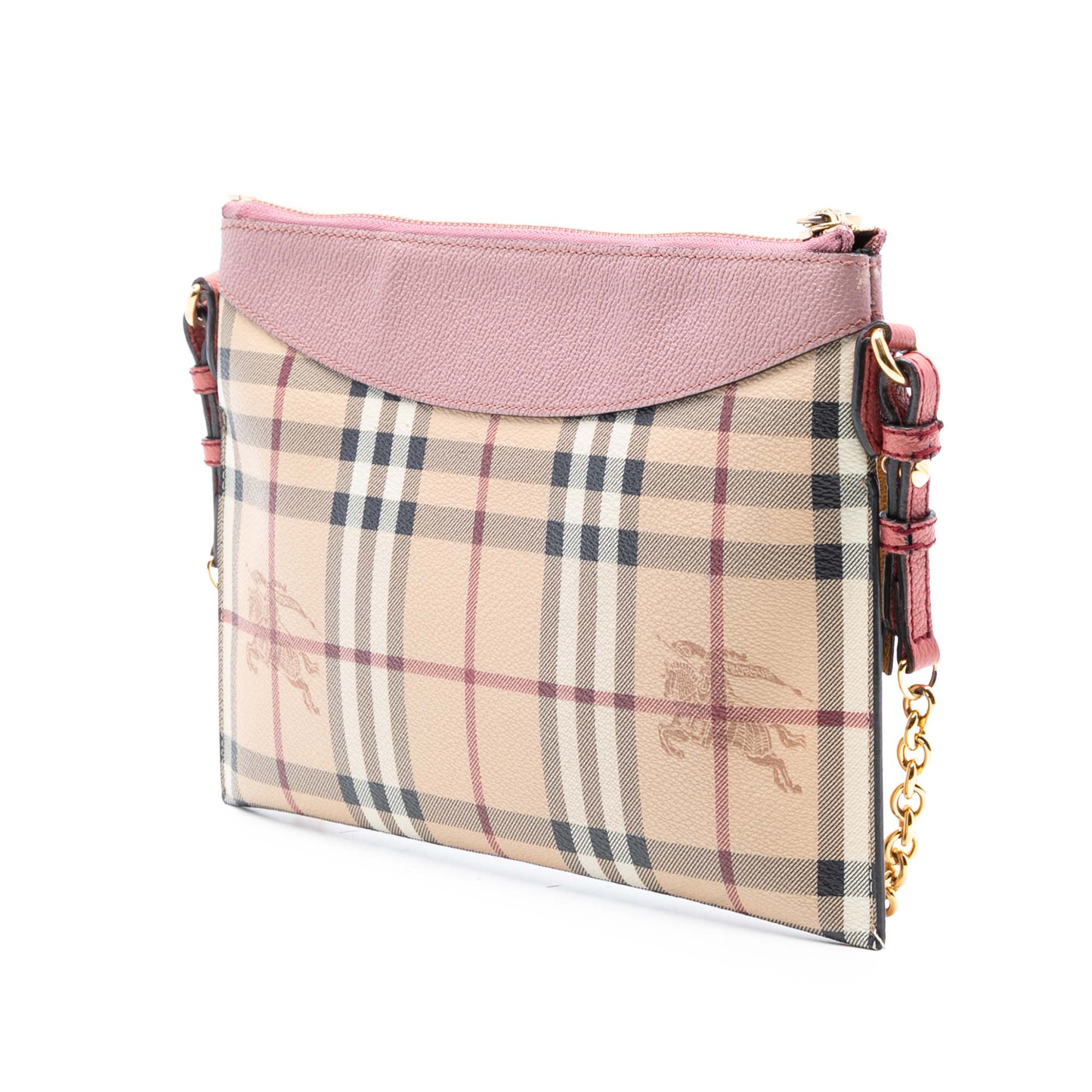 Haymarket Check Coated Canvas Peyton Crossbody