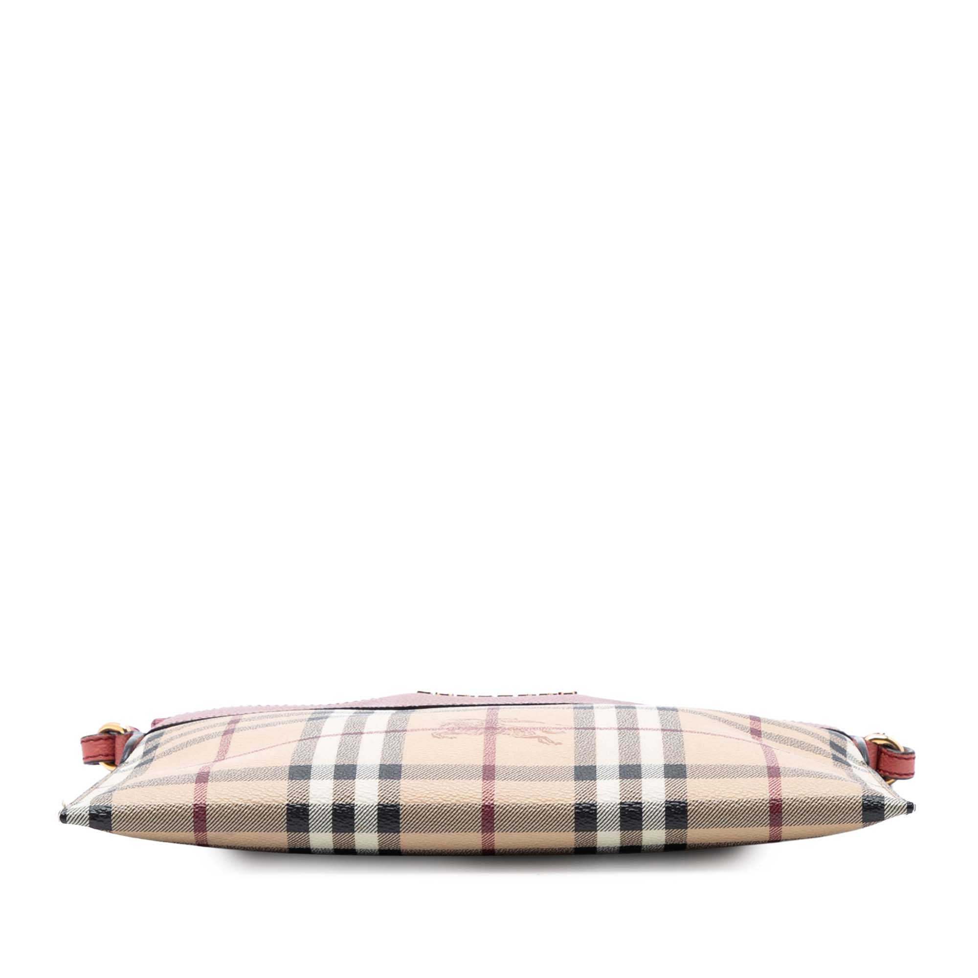 Haymarket Check Coated Canvas Peyton Crossbody