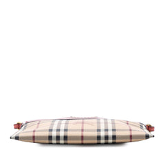 Haymarket Check Coated Canvas Peyton Crossbody