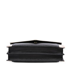 Bicolor Quilted Lambskin Gaby Crossbody