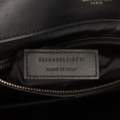 Bicolor Quilted Lambskin Gaby Crossbody