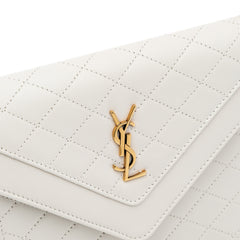 Mini Quilted Lambskin Monogram Gaby Crossbody
