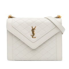 Mini Quilted Lambskin Monogram Gaby Crossbody