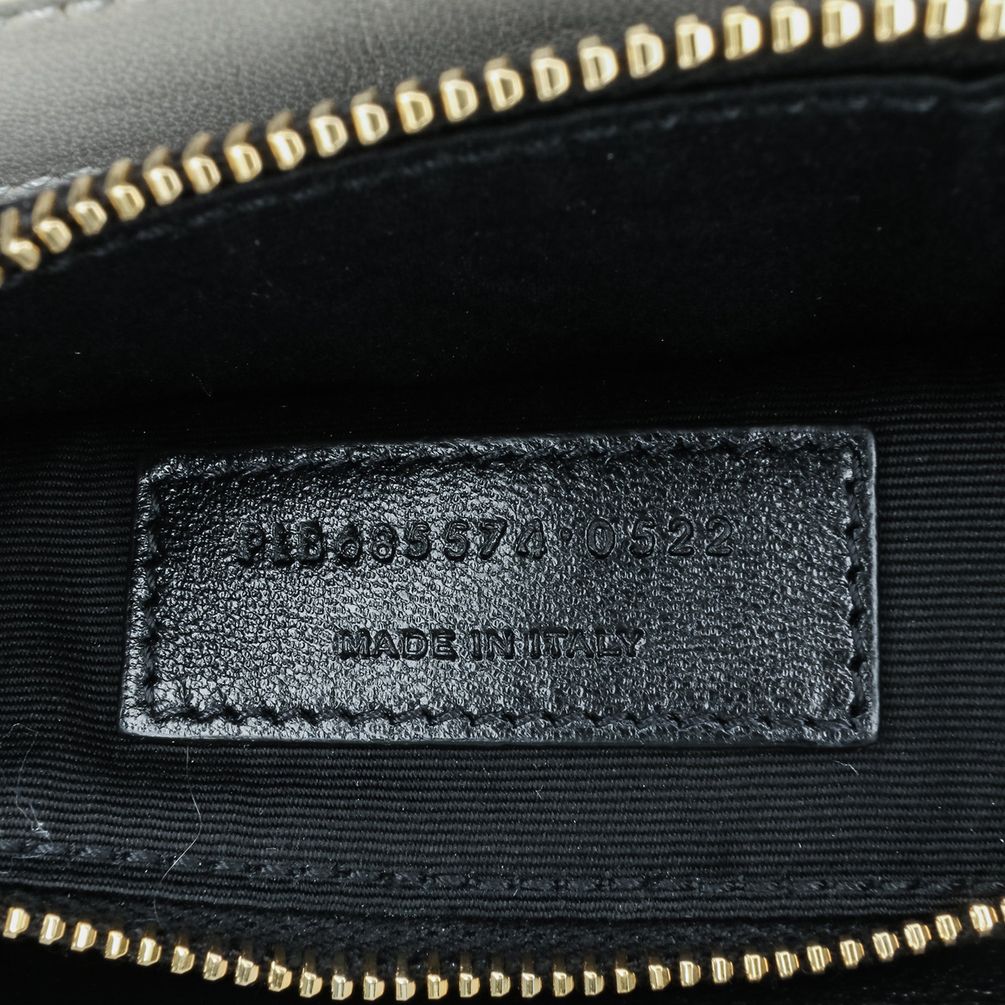 Mini Quilted Lambskin Monogram Gaby Crossbody