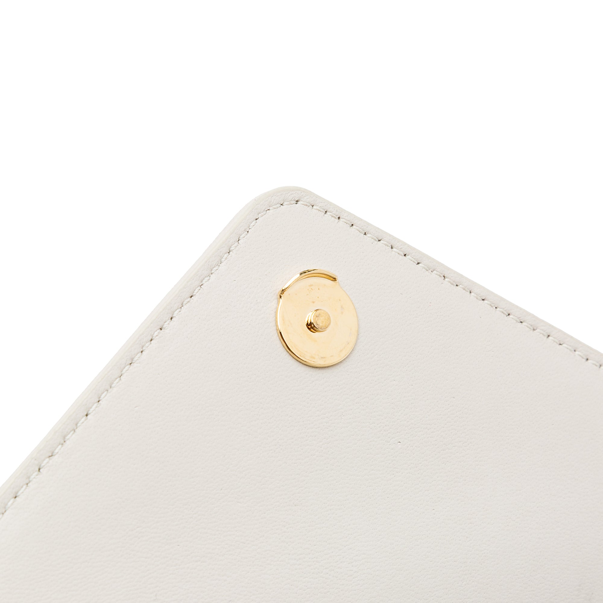 Mini Quilted Lambskin Monogram Gaby Crossbody