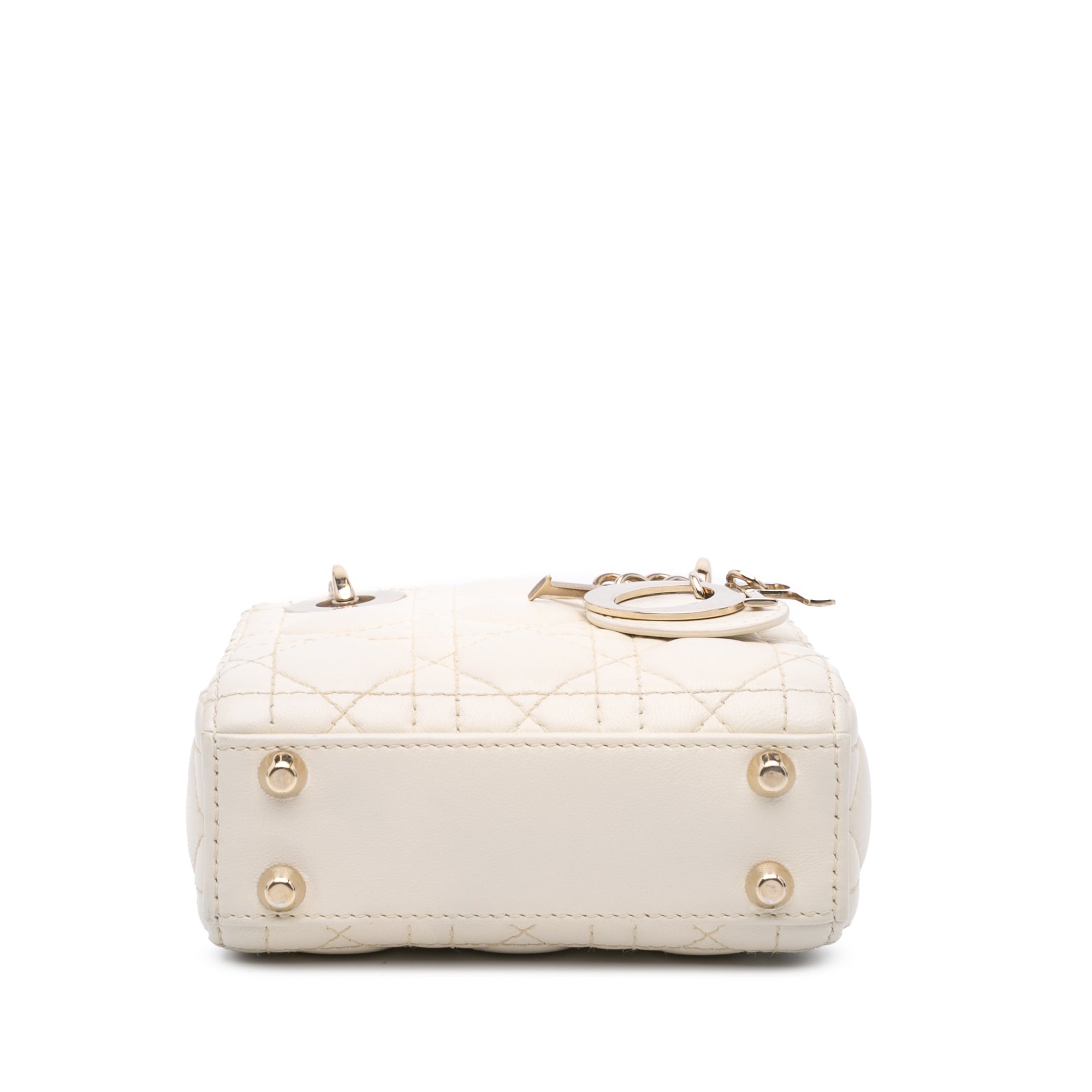 Micro Lambskin Cannage Lady Dior