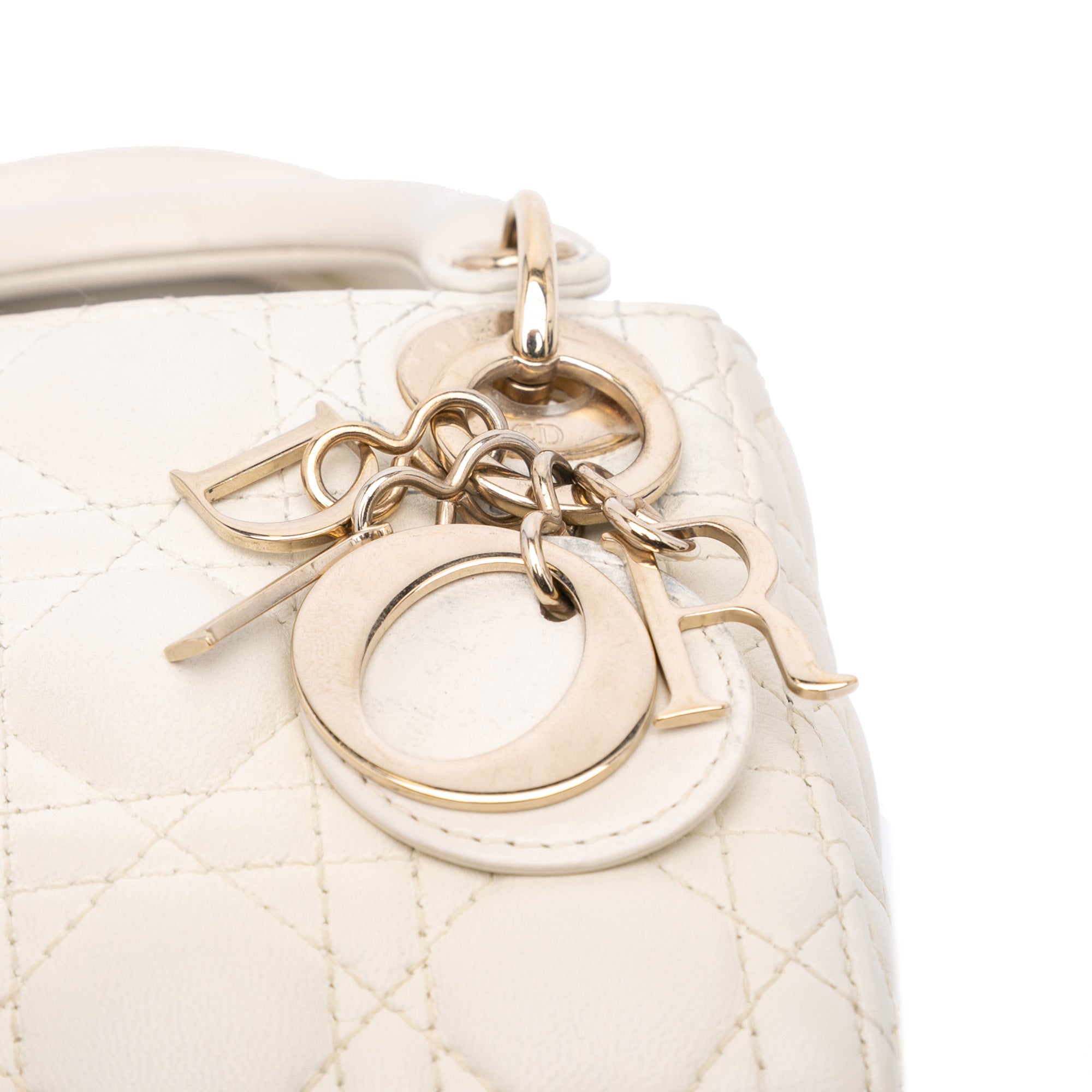 Micro Lambskin Cannage Lady Dior