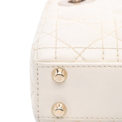 Micro Lambskin Cannage Lady Dior