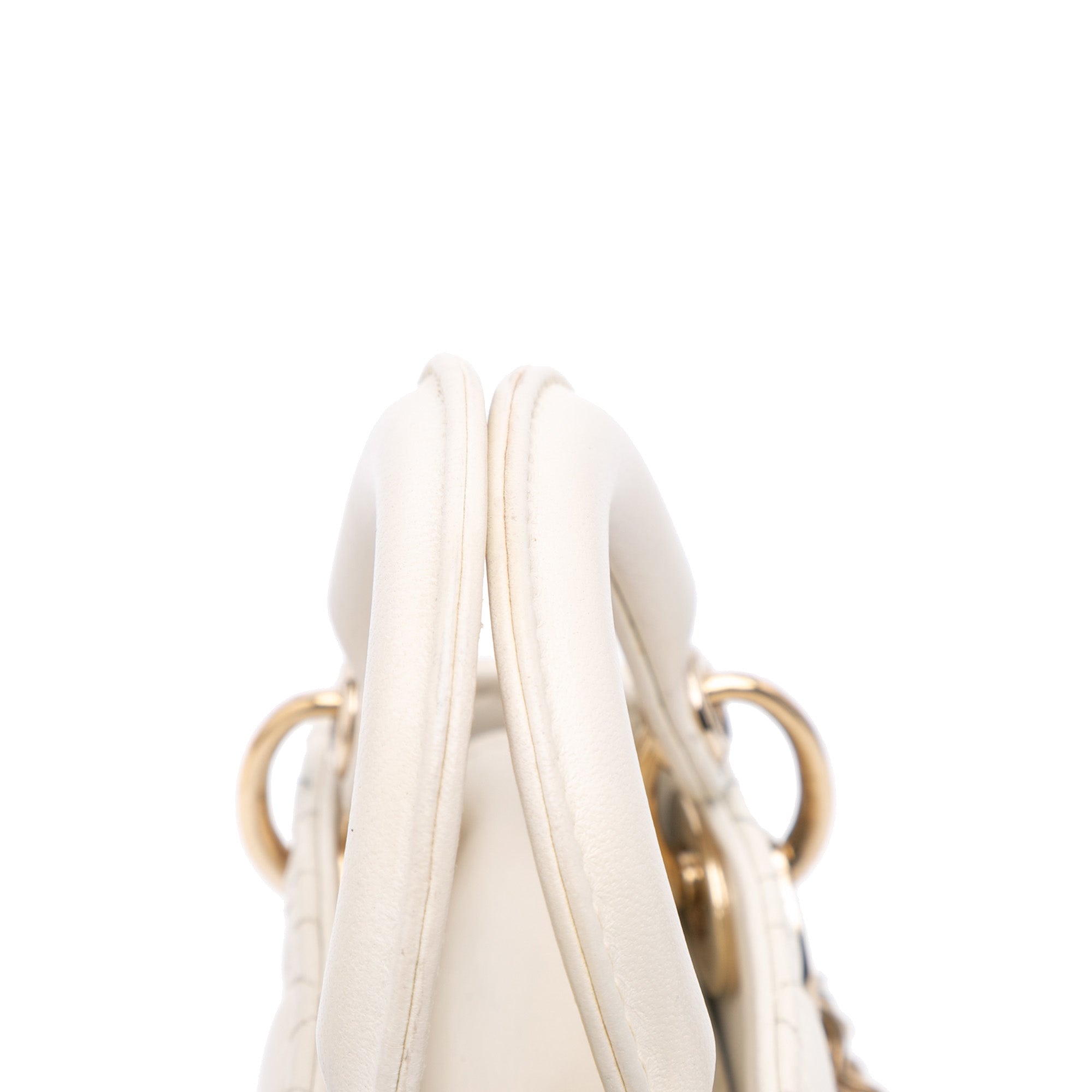 Micro Lambskin Cannage Lady Dior