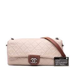 Large Quilted Lambskin Country Chic Flap