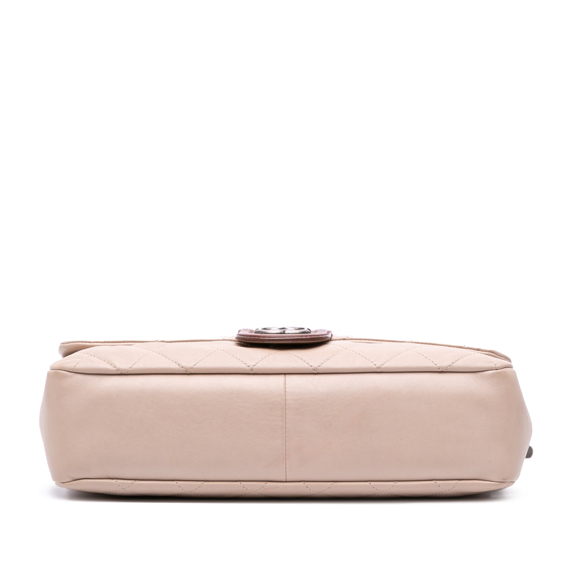 Large Quilted Lambskin Country Chic Flap