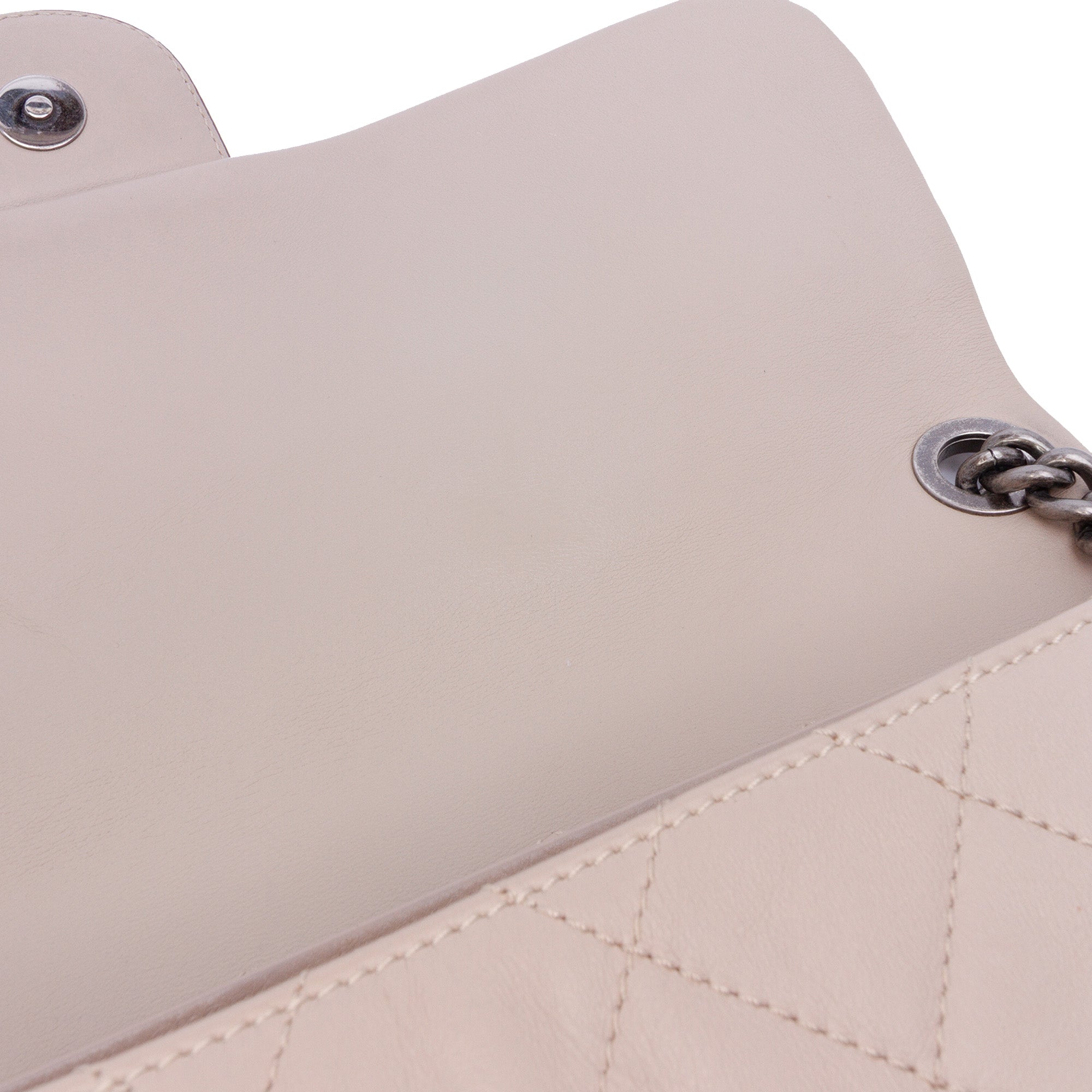 Large Quilted Lambskin Country Chic Flap