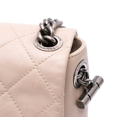 Large Quilted Lambskin Country Chic Flap