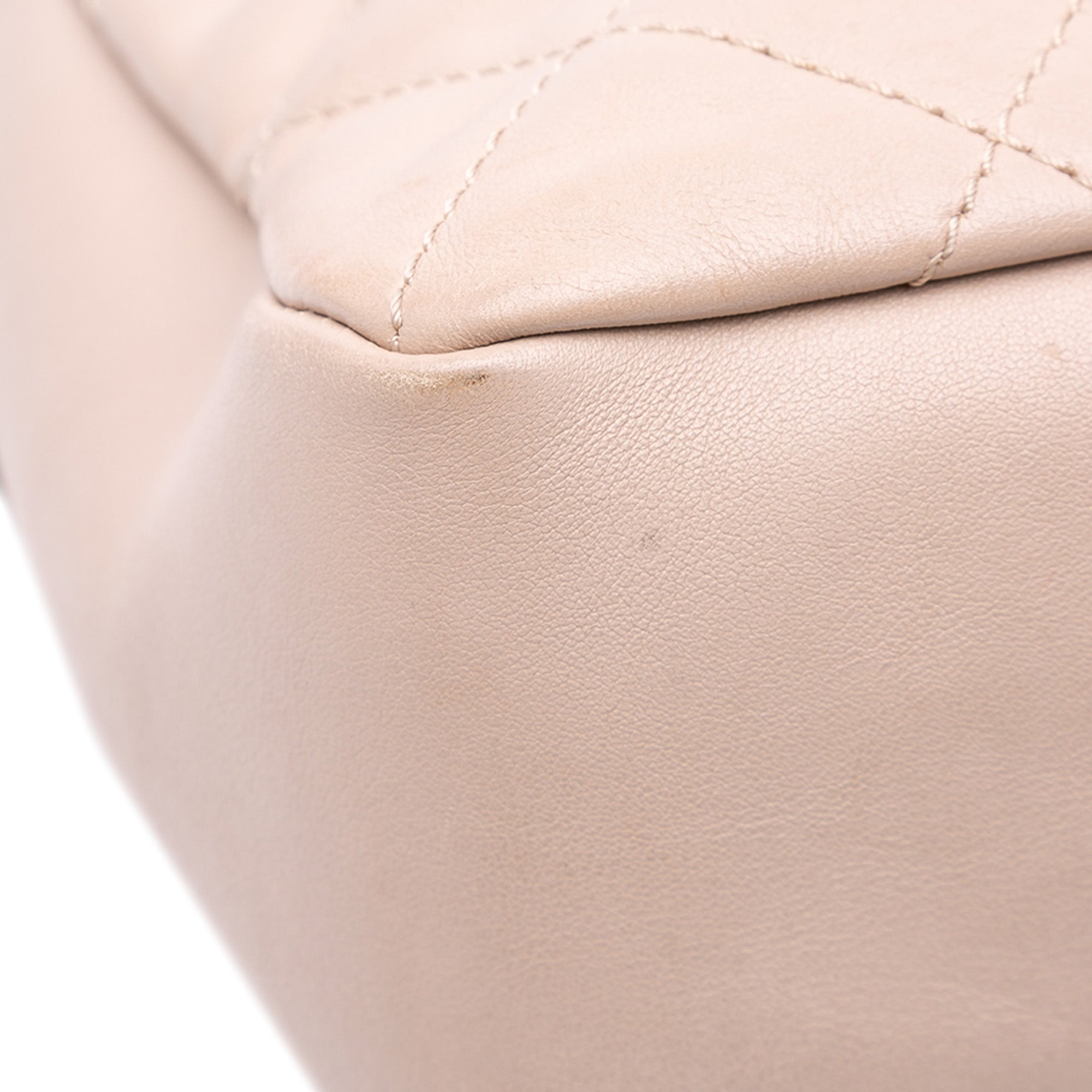 Large Quilted Lambskin Country Chic Flap