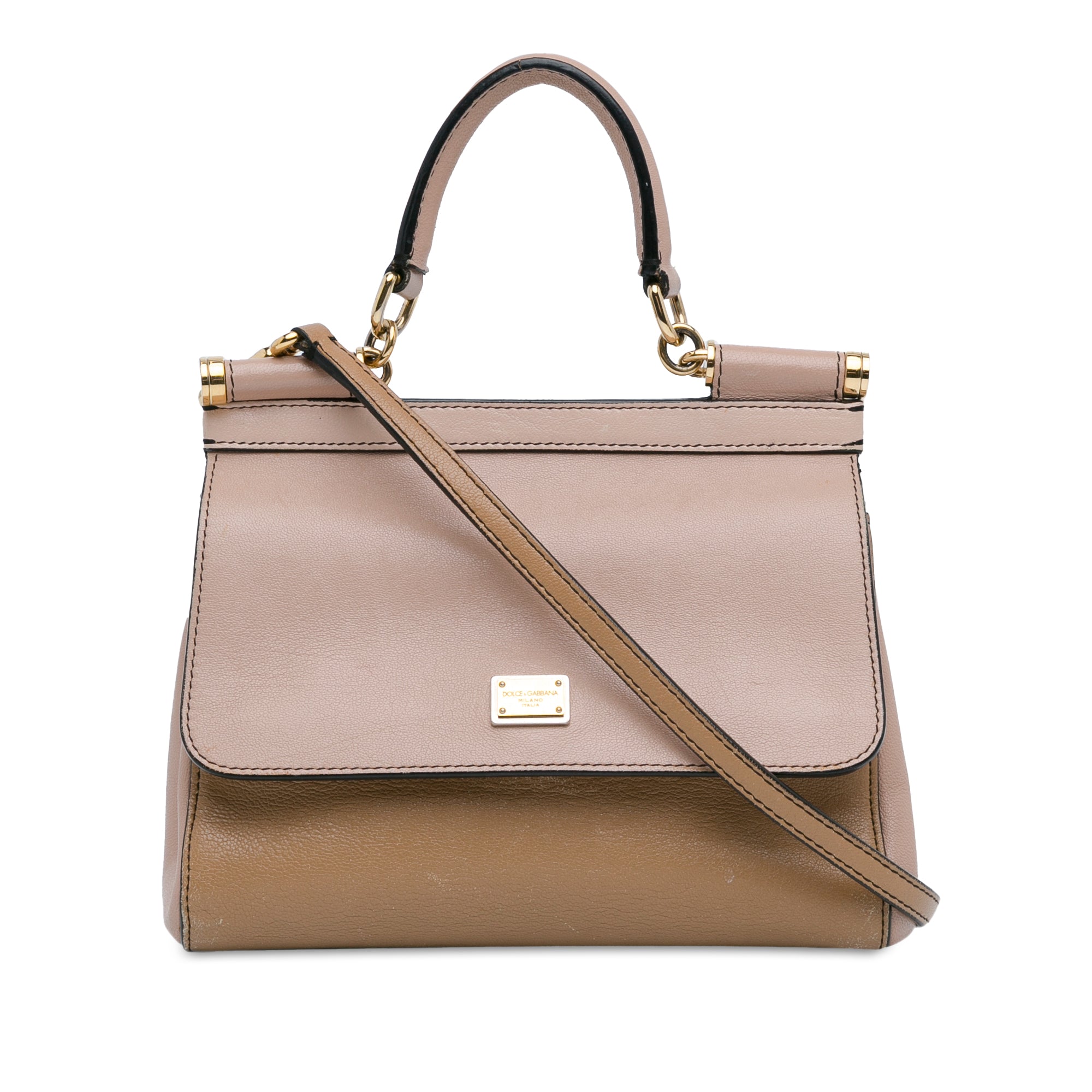 Medium Bicolor Miss Sicily Satchel_0