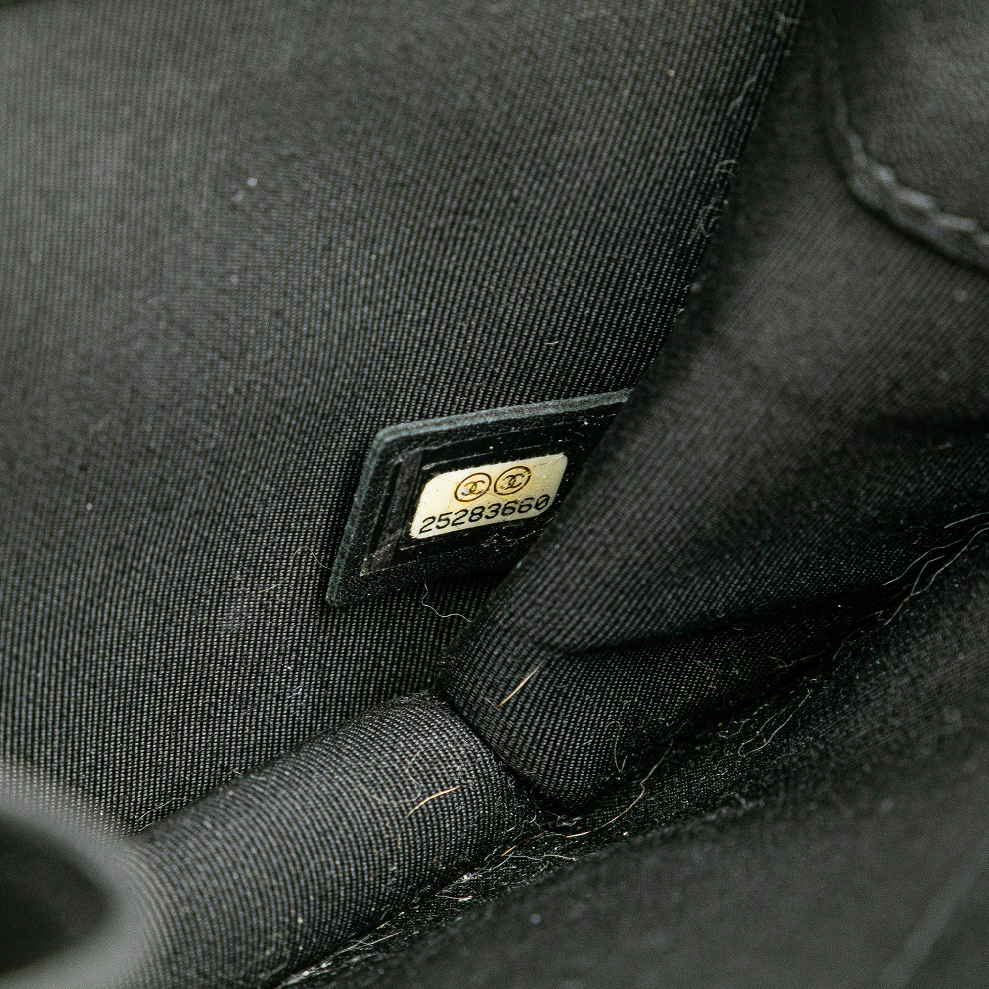 Small Quilted Goatskin CC Box Flap