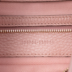 Limited Edition Small GG Denim Embroidered Floral Jackie 1961 Crossbody