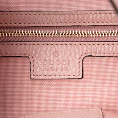 Limited Edition Small GG Denim Embroidered Floral Jackie 1961 Crossbody