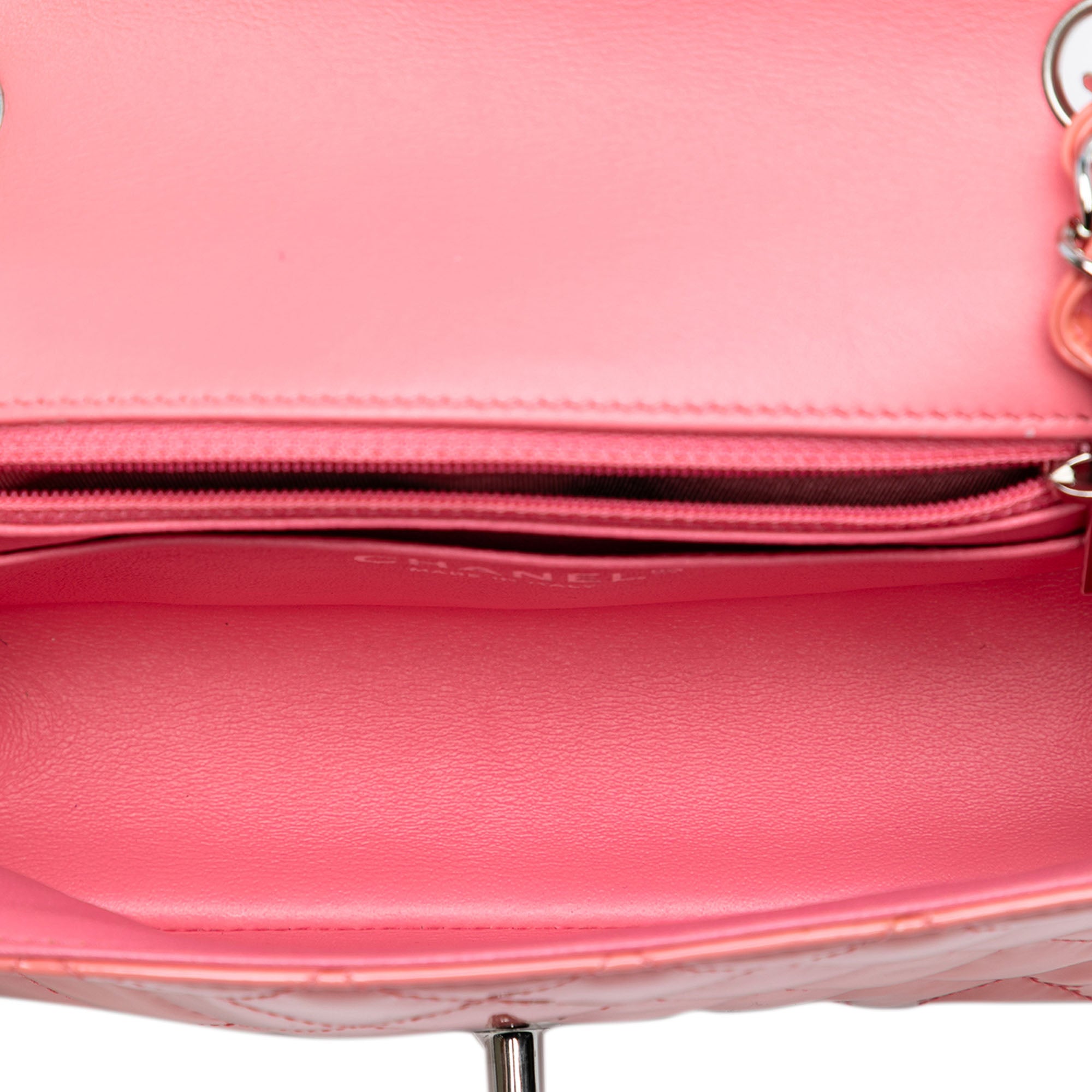 Mini Rectangular Classic Patent Single Flap