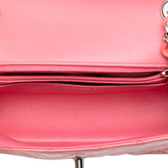 Mini Rectangular Classic Patent Single Flap