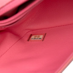 Mini Rectangular Classic Patent Single Flap