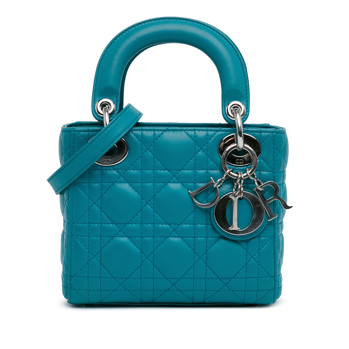 Mini Lambskin Cannage Lady Dior